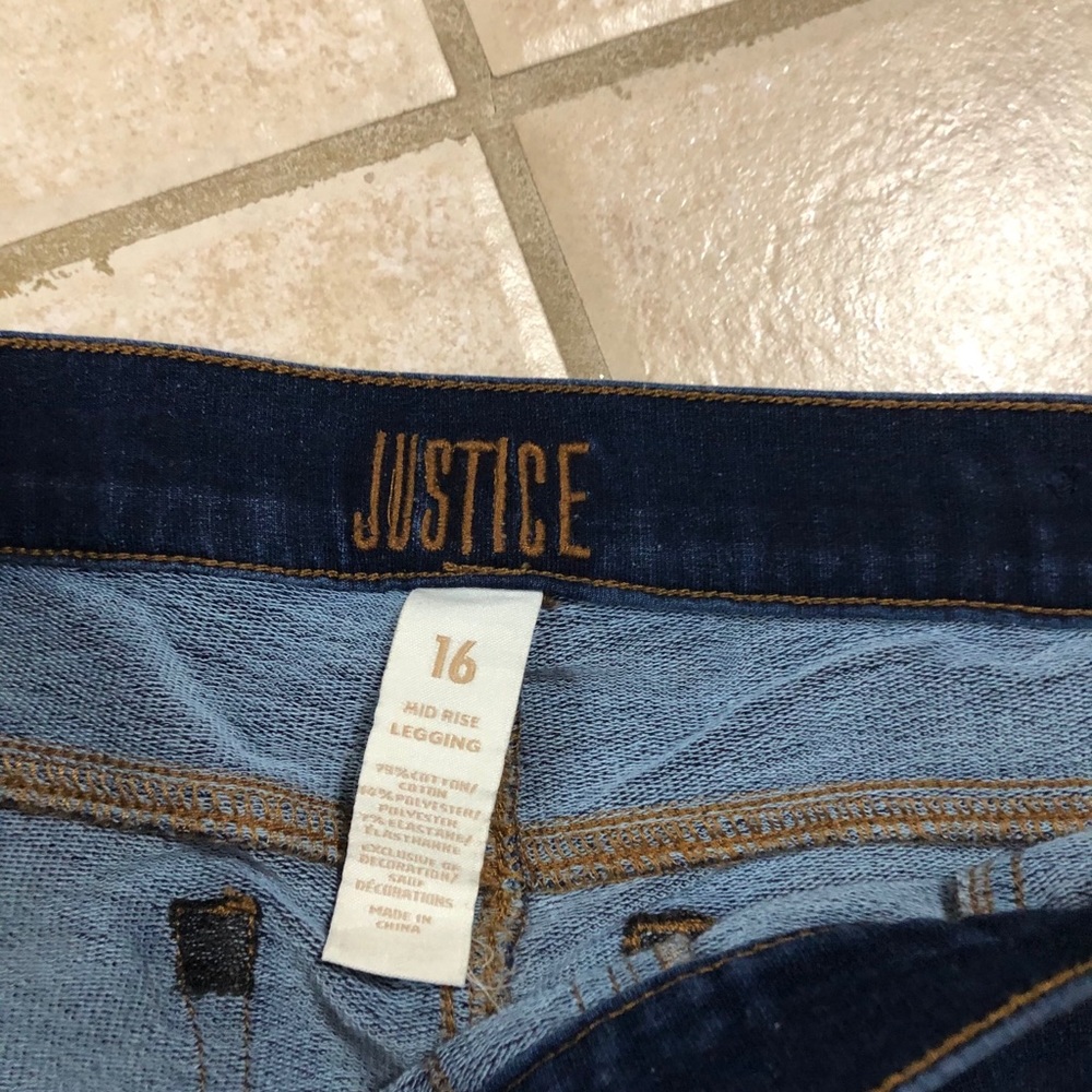 RELIST - Justice jeggings